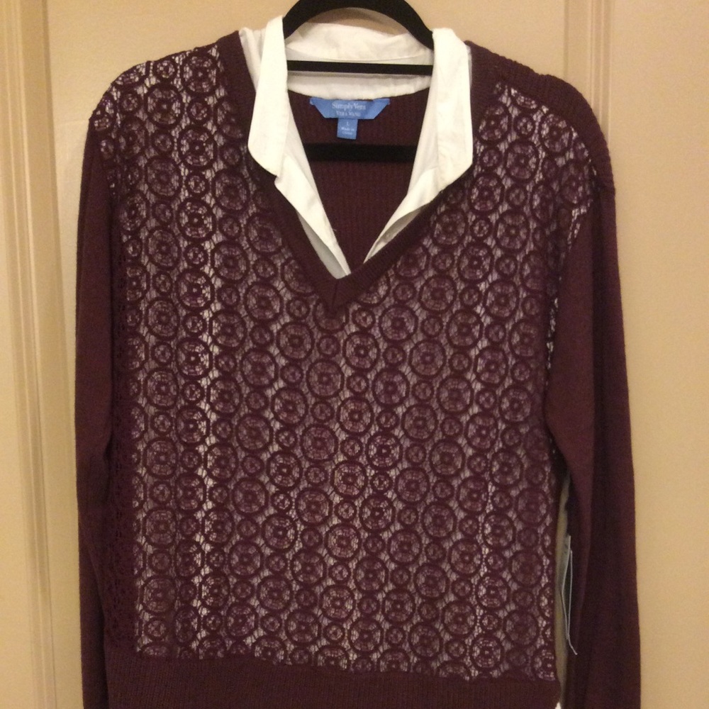 NEVER WORN! Simply Vera Sweater by Vera Wang